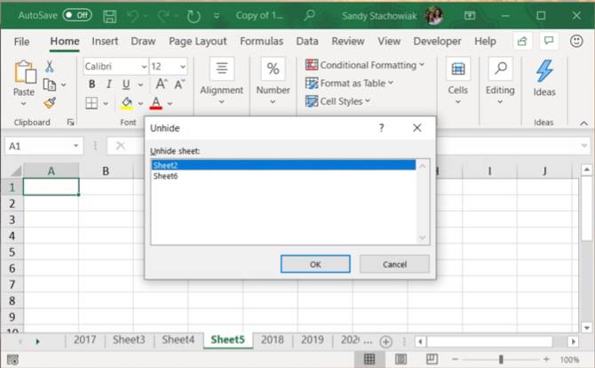 How to Work With Worksheet Tabs in Microsoft Excel