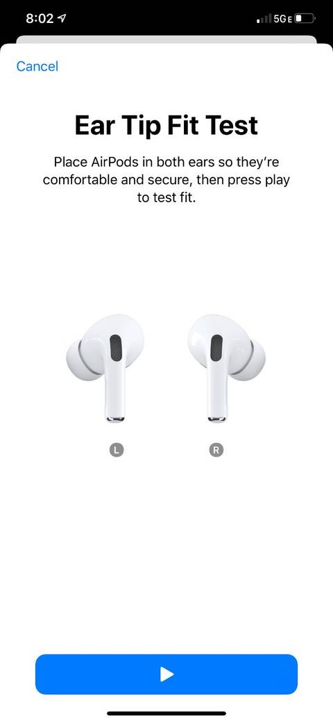 airpods pro ear tip fit test 2