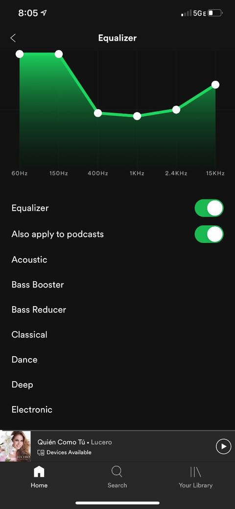 spotify equalizer 2