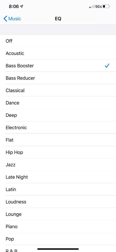 apple music equalizer 2