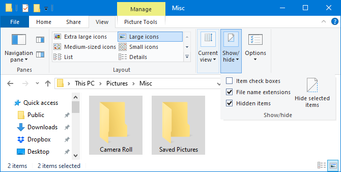 How to Delete the Camera Roll and Saved Pictures Folders in Windows 10