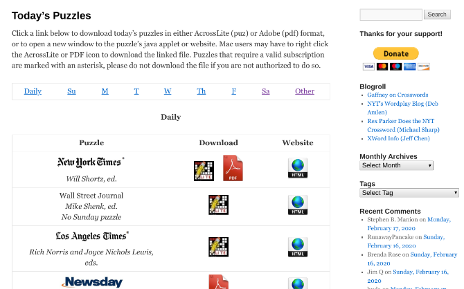 5  Puzzle Apps and Sites Every Crossword Lover Needs to Know