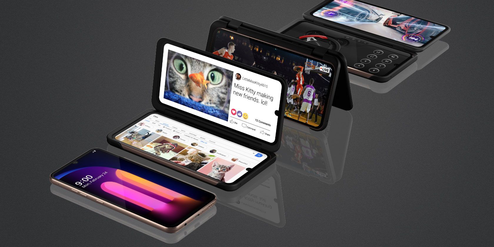 LG Unveils The Dual-Screen LG V60 ThinQ 5G Smartphone