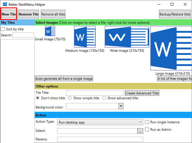 How to Create Custom Start Menu Tiles in Windows 10