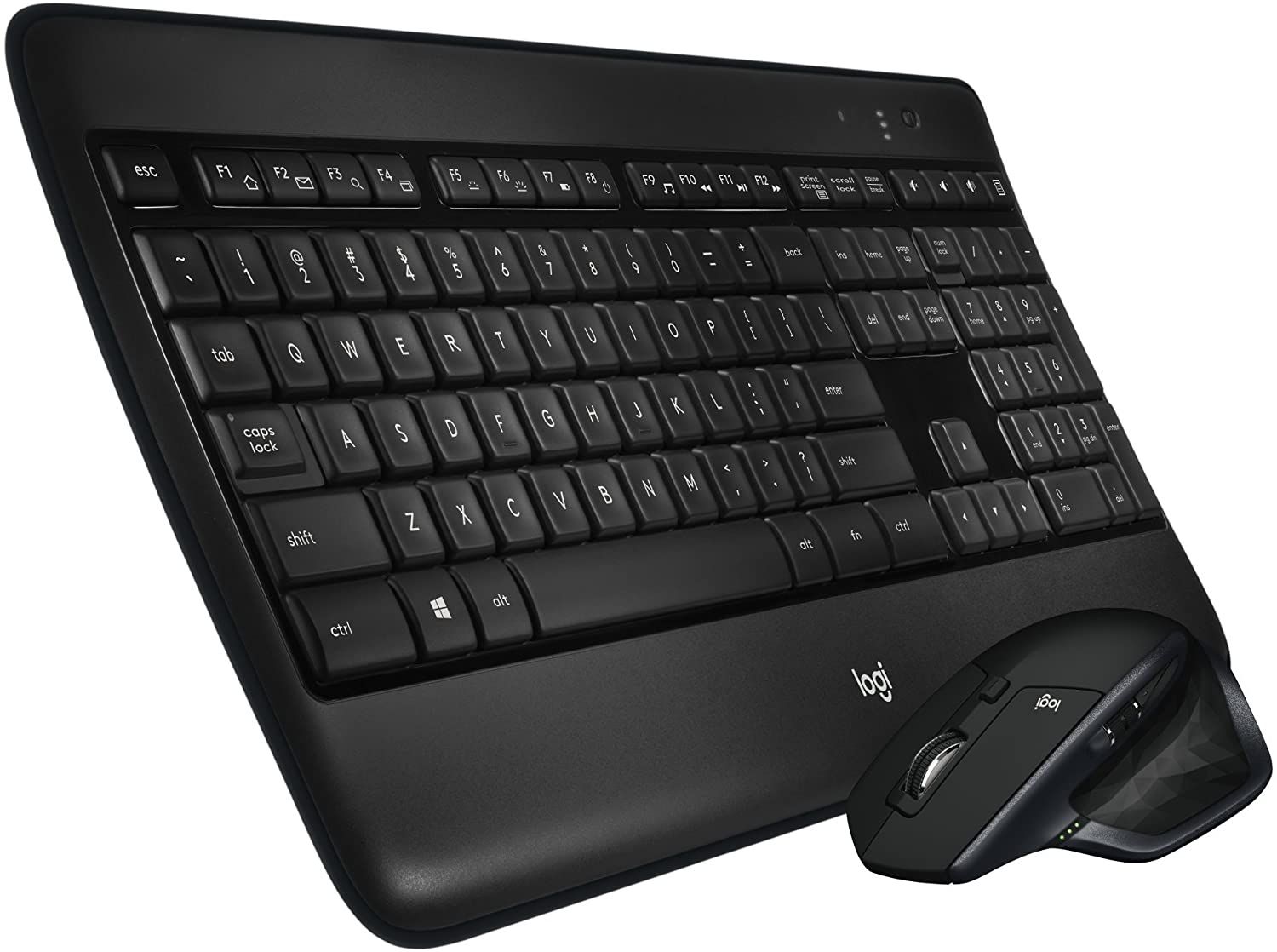 Logitech MX900 Keyboard and Mouse Combo side