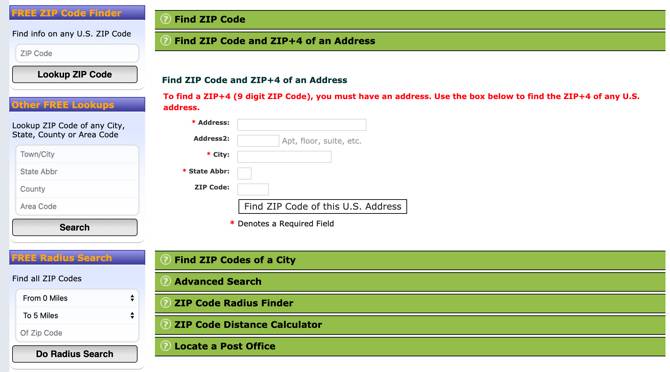 Zip Code Looking The 5 Best Online Zip Code Finders