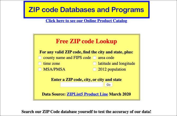 Zip Code Looking The 5 Best Online Zip Code Finders