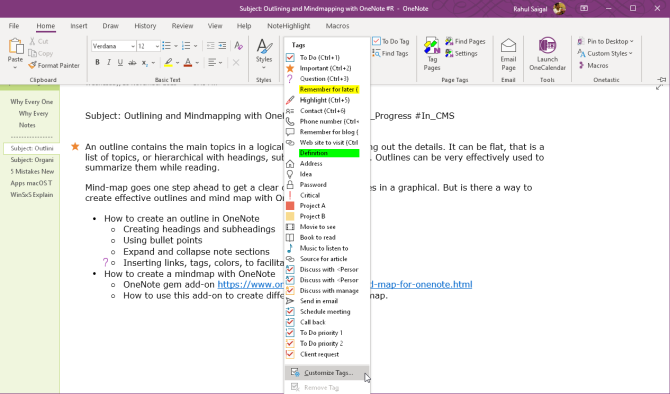 Why Every OneNote User Needs to Start Using Tags Right Now