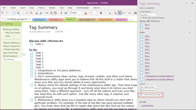 Why Every OneNote User Needs to Start Using Tags Right Now