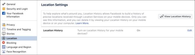 How to View and Delete Your Location History on Facebook