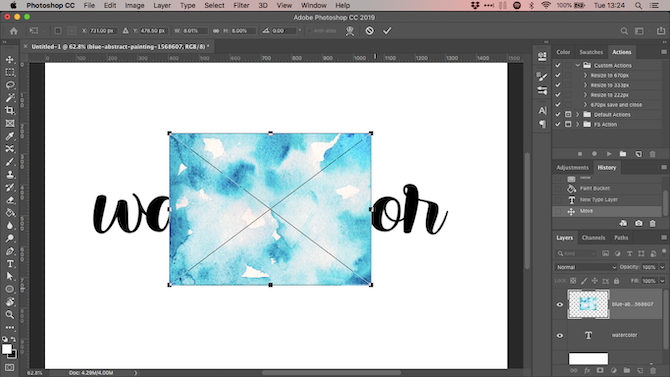 How to Add Textures to Text in Adobe Photoshop