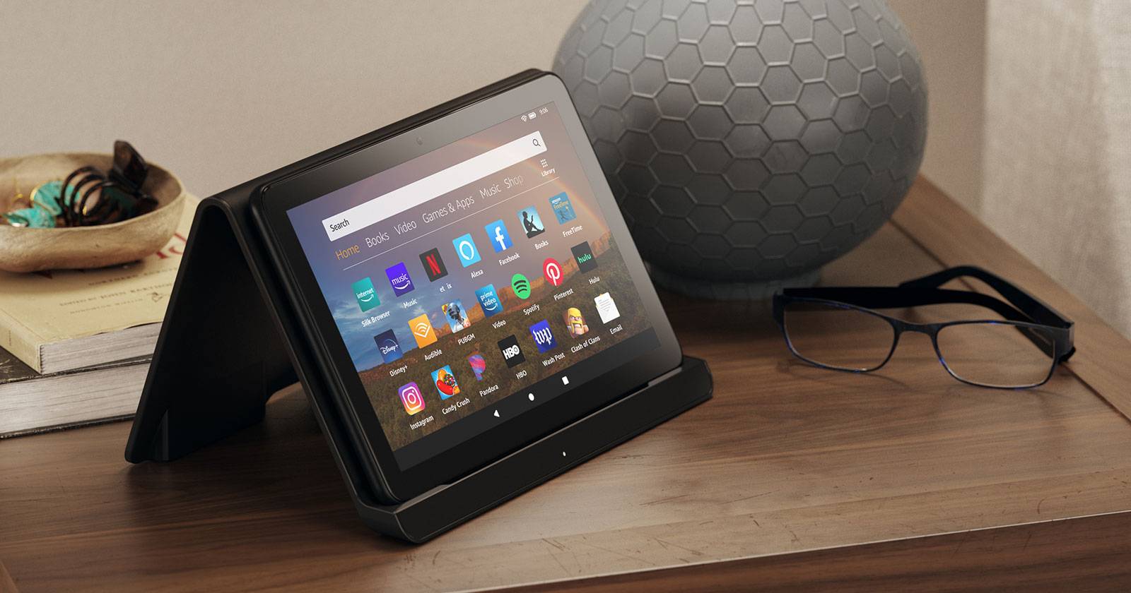 Amazon Tablet Pan Amazon Launches All-New Fire Tablets to Keep You Entertained