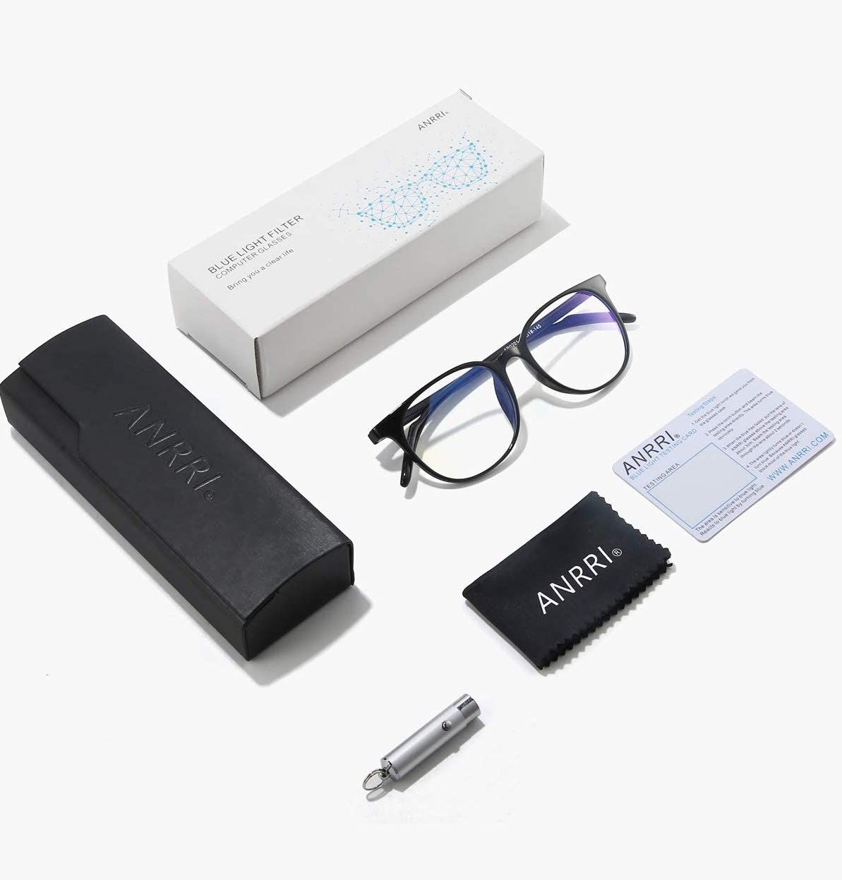 ANRRI Blue Light Blocking Glasses package