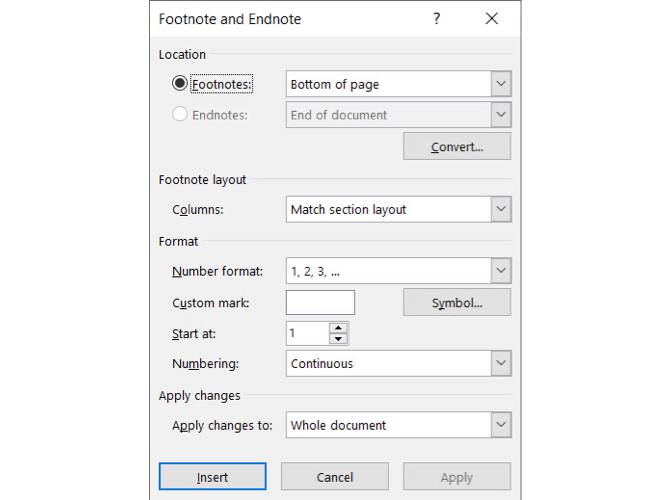 How to Add and Format Footnotes and Endnotes in Microsoft Word