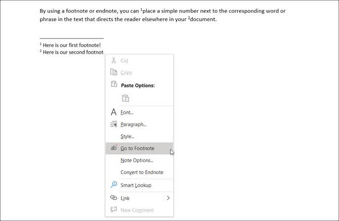 How to Add and Format Footnotes and Endnotes in Microsoft Word