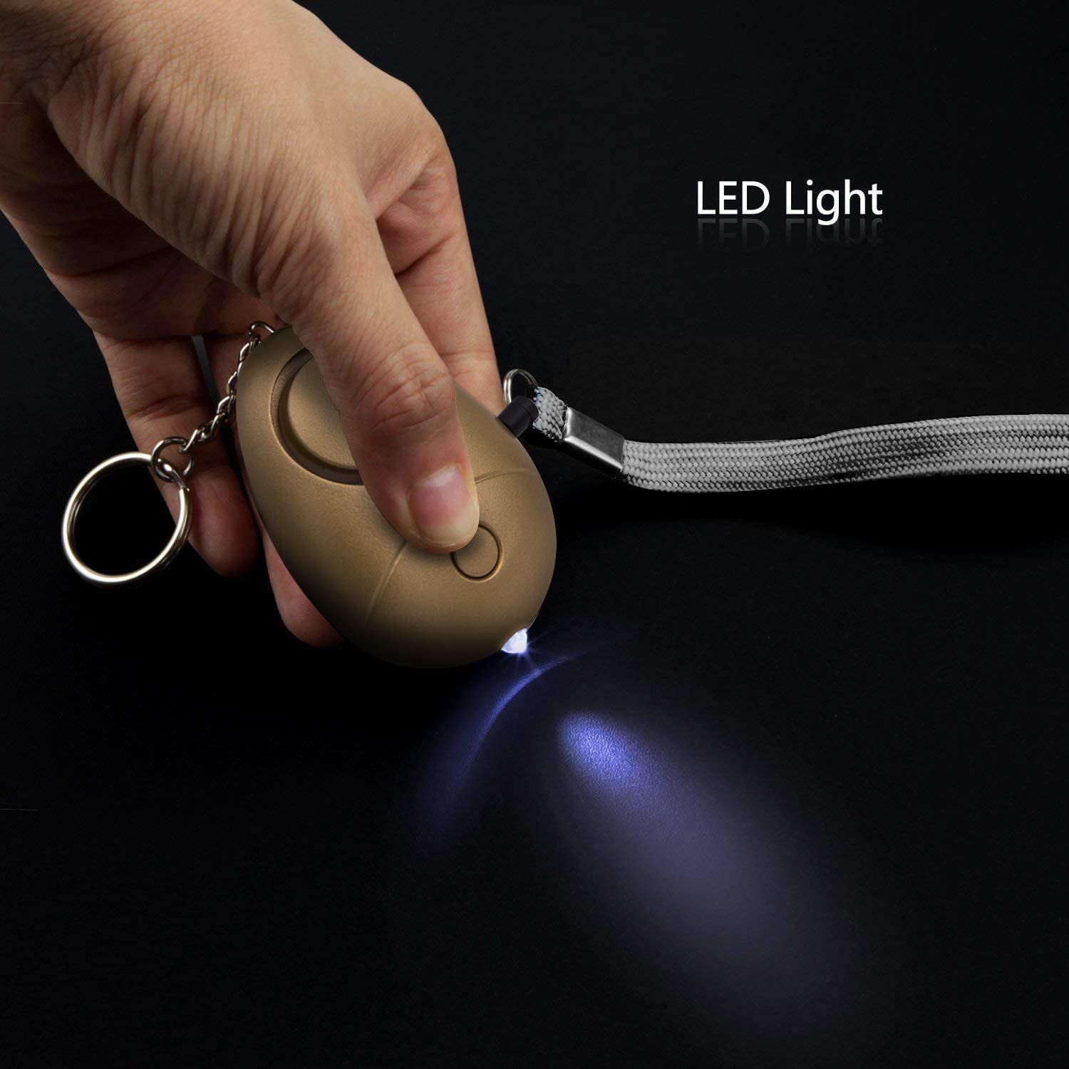 KOSIN Safe Sound Personal Alarm LED flashlight