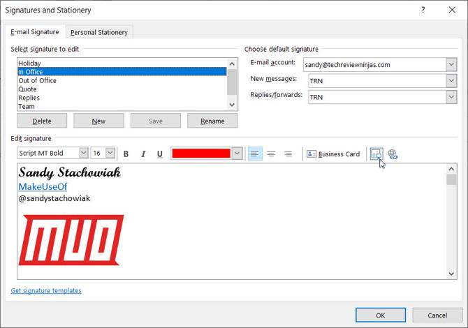 How to Add and Change a Signature in Microsoft Outlook