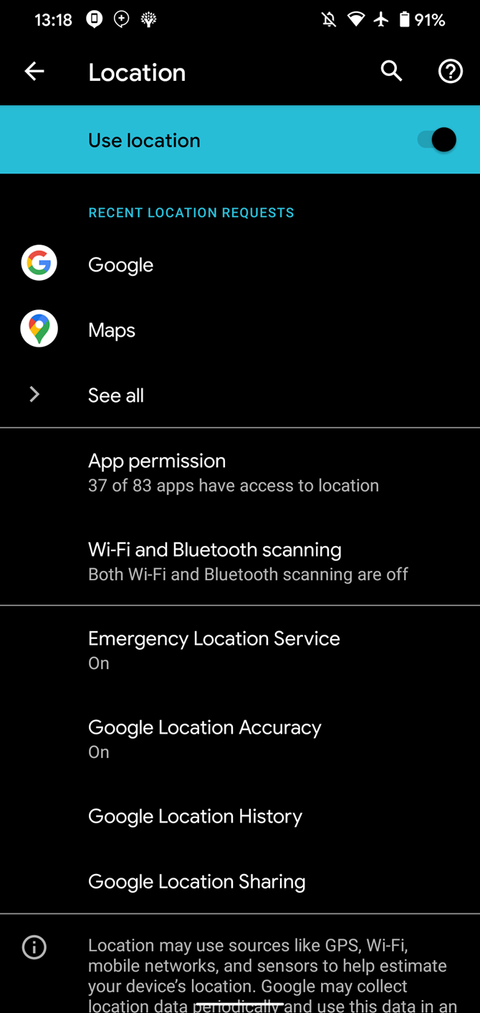 Android Phone Manage Router Location 9 Built-in Android Settings to Increase Your Device Security