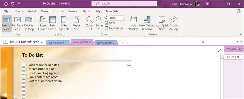 How to Use OneNote Templates for Project Management
