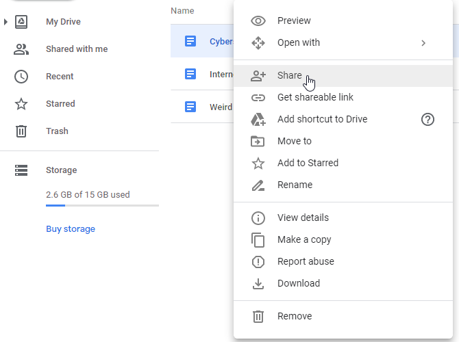 google drive check permissions share - Come vedere chi ha accesso ai file di Google Drive