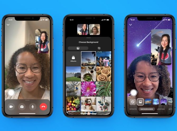 Facebook fügt Messenger-Räumen neue Anpassungsfunktionen hinzu - messenger rooms vr backgrounds