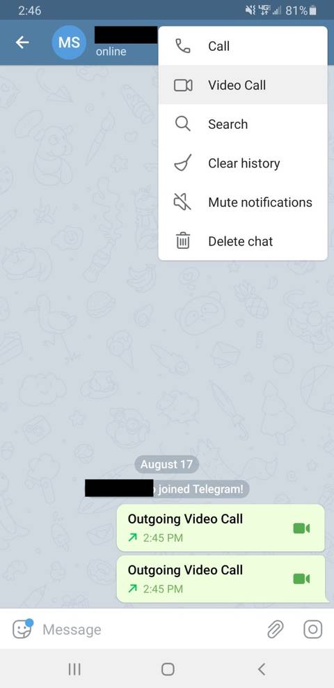 Telegram Launches One-on-One Encrypted Video Calls