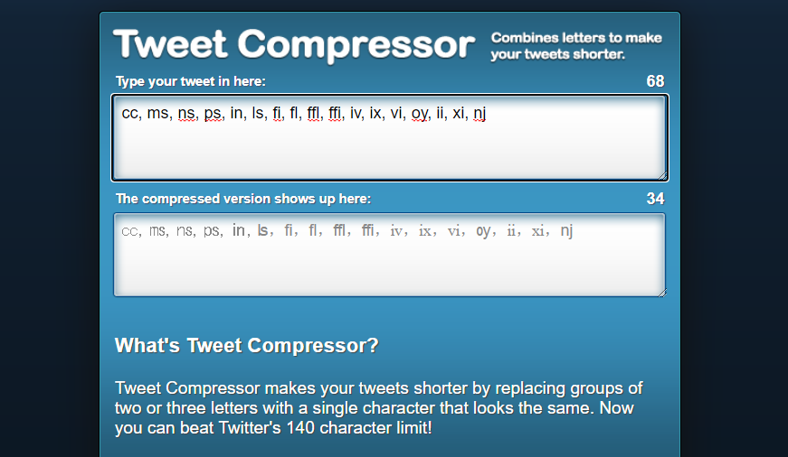 tweet compressor - Come scrivere tweet più lunghi: 7 metodi facili