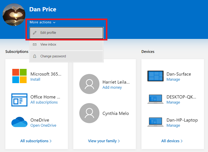 change windows 10 login name