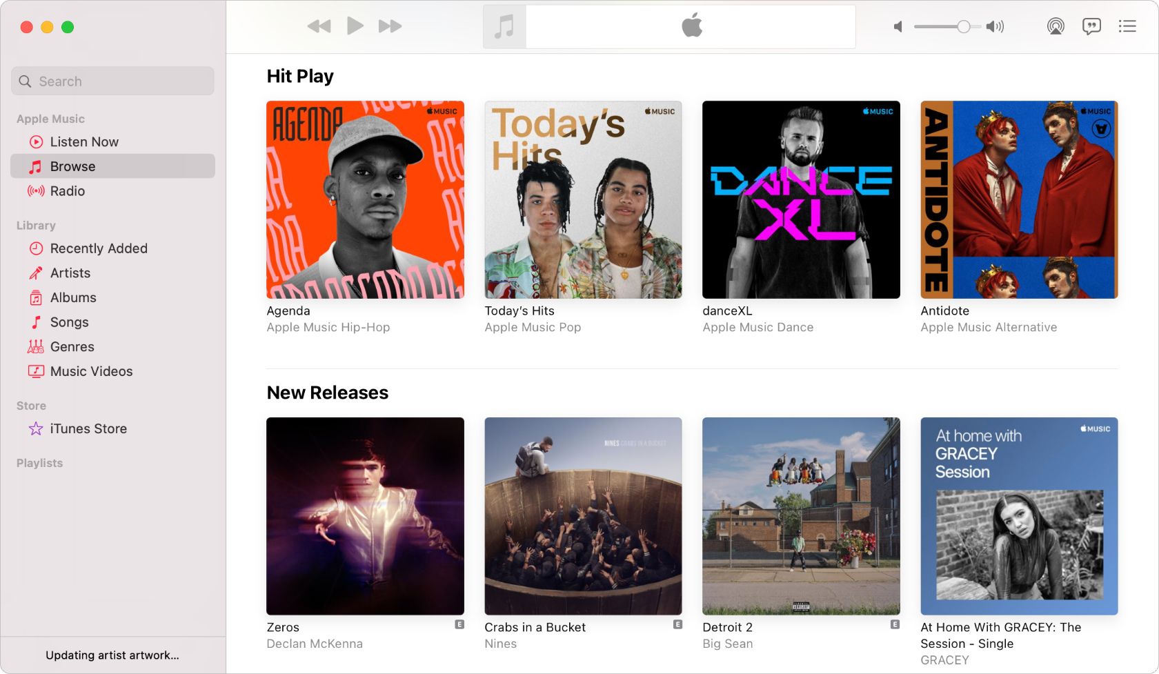 Apple Music browse page - Spotify e Apple Music: qual è il miglior servizio di streaming musicale?