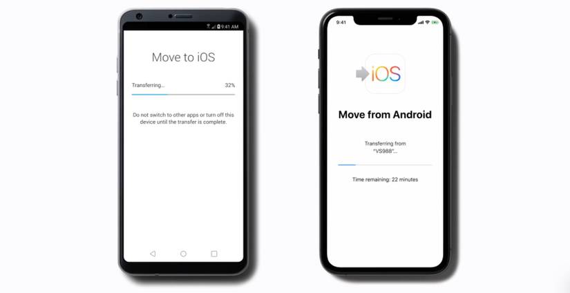 Move To Android How to Transfer Data From an Android Phone to an iPhone