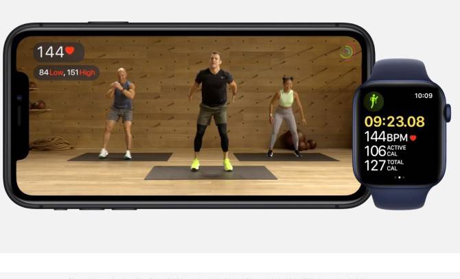 Apple Announces Fitness+ Virtual Workout Subscription