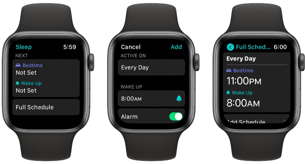 apple watch sleep app 1 - Come utilizzare l’app Sleep per Apple Watch