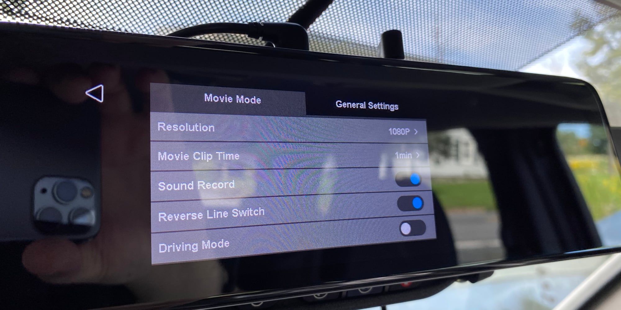 AUTO-VOX V5 Stream Media Mirror Dash Cam