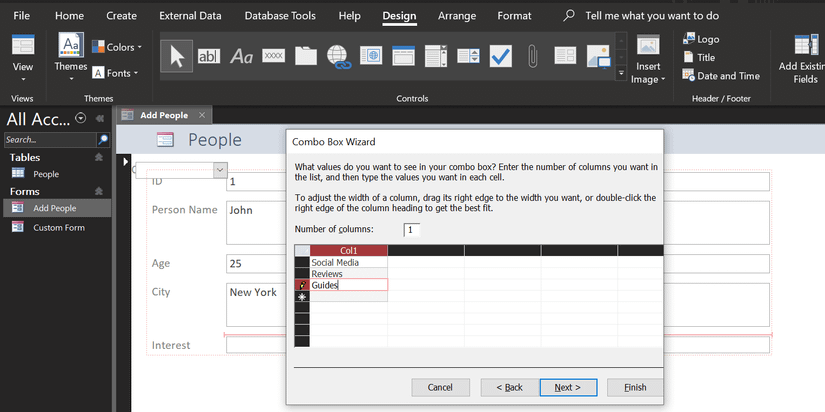 How to Create a Form in Microsoft Access