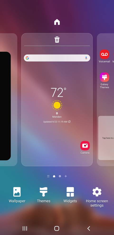 Change Home Screen Wallpaper Samsung