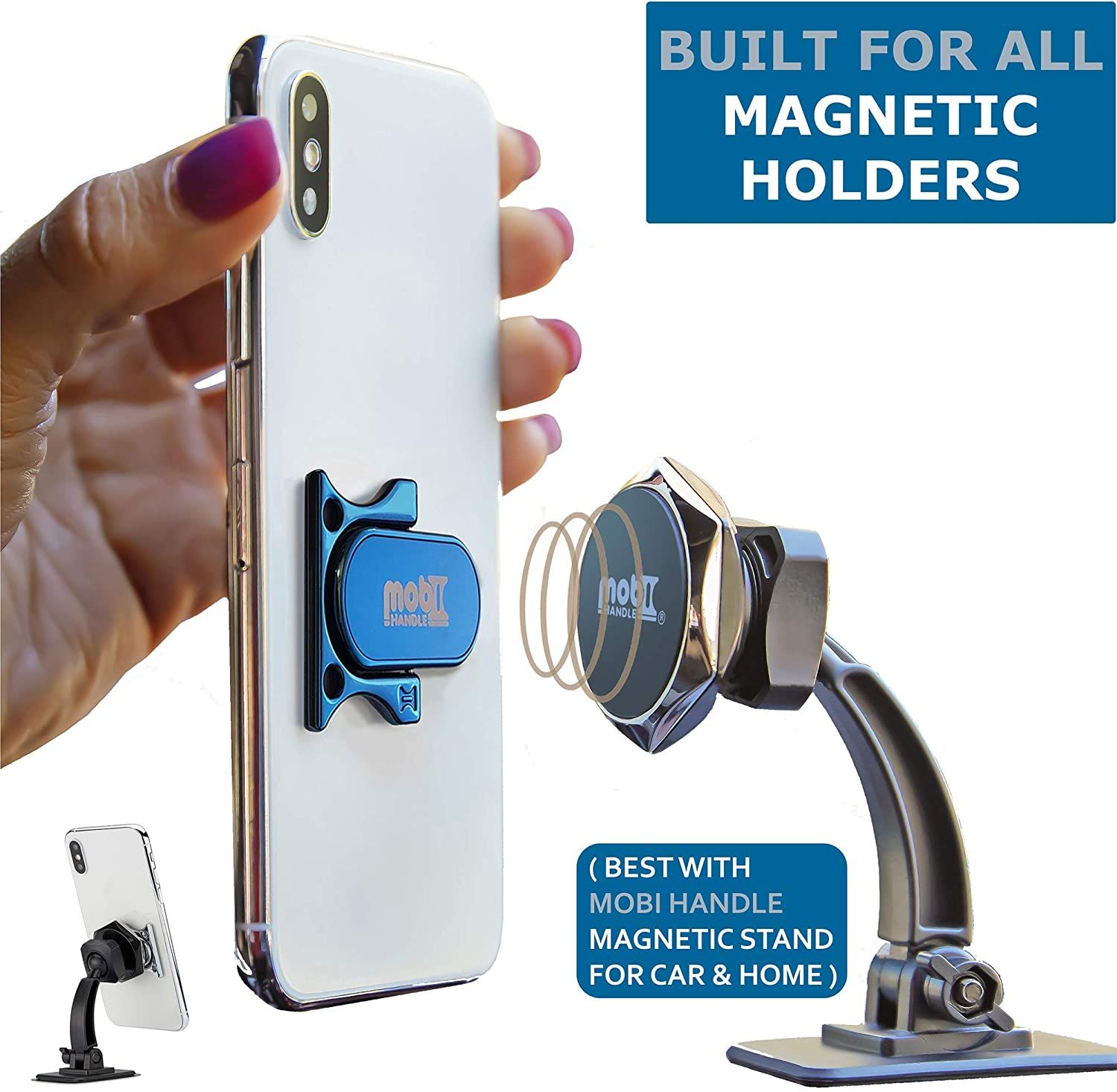 Mobi Phone Grip Magnetic Mounts