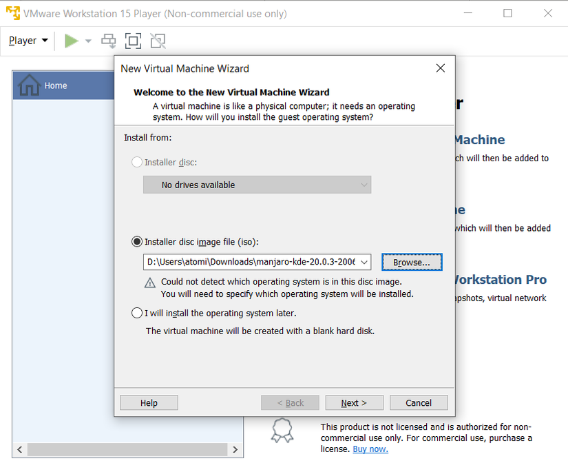Vmware Linux Setup How to Install Linux in Windows With a VMware Virtual Machine