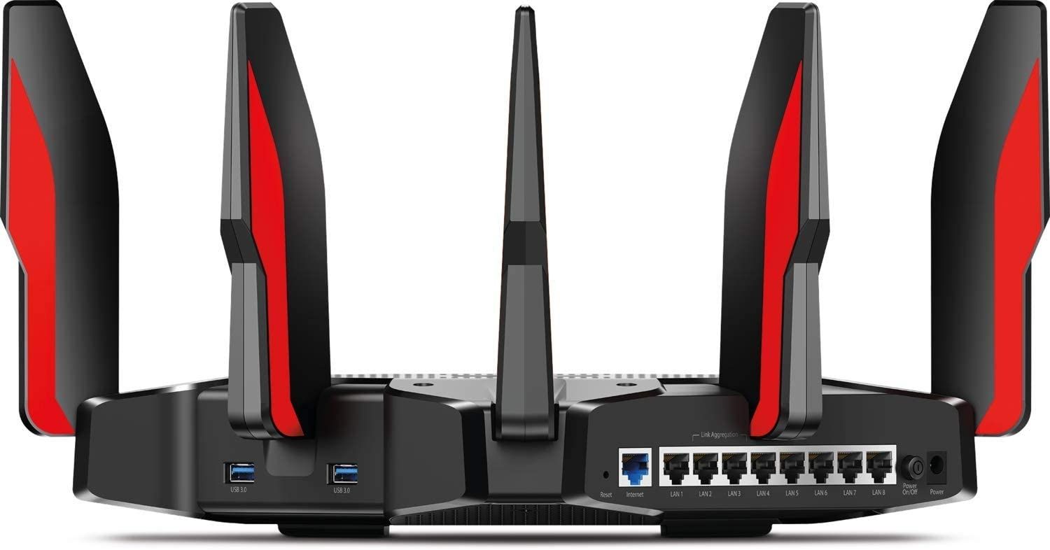 tp-link c5400x router back ports