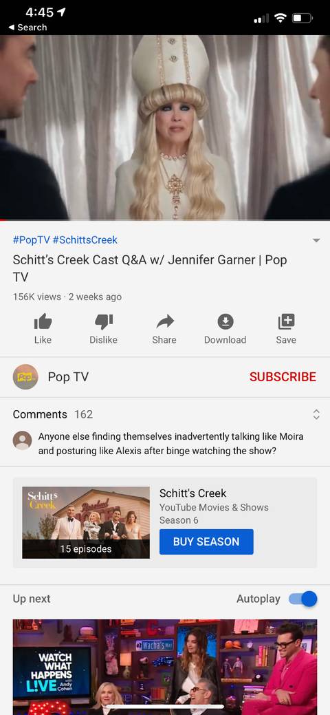 YouTube Video Page
