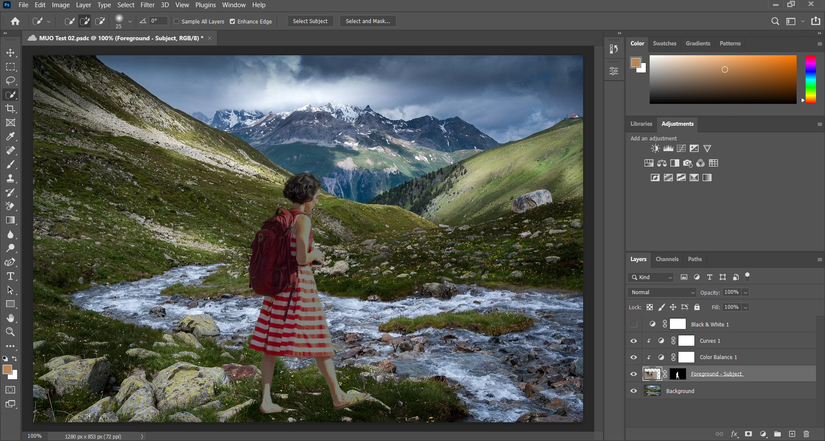 How to Add Someone to Images Using Photoshop