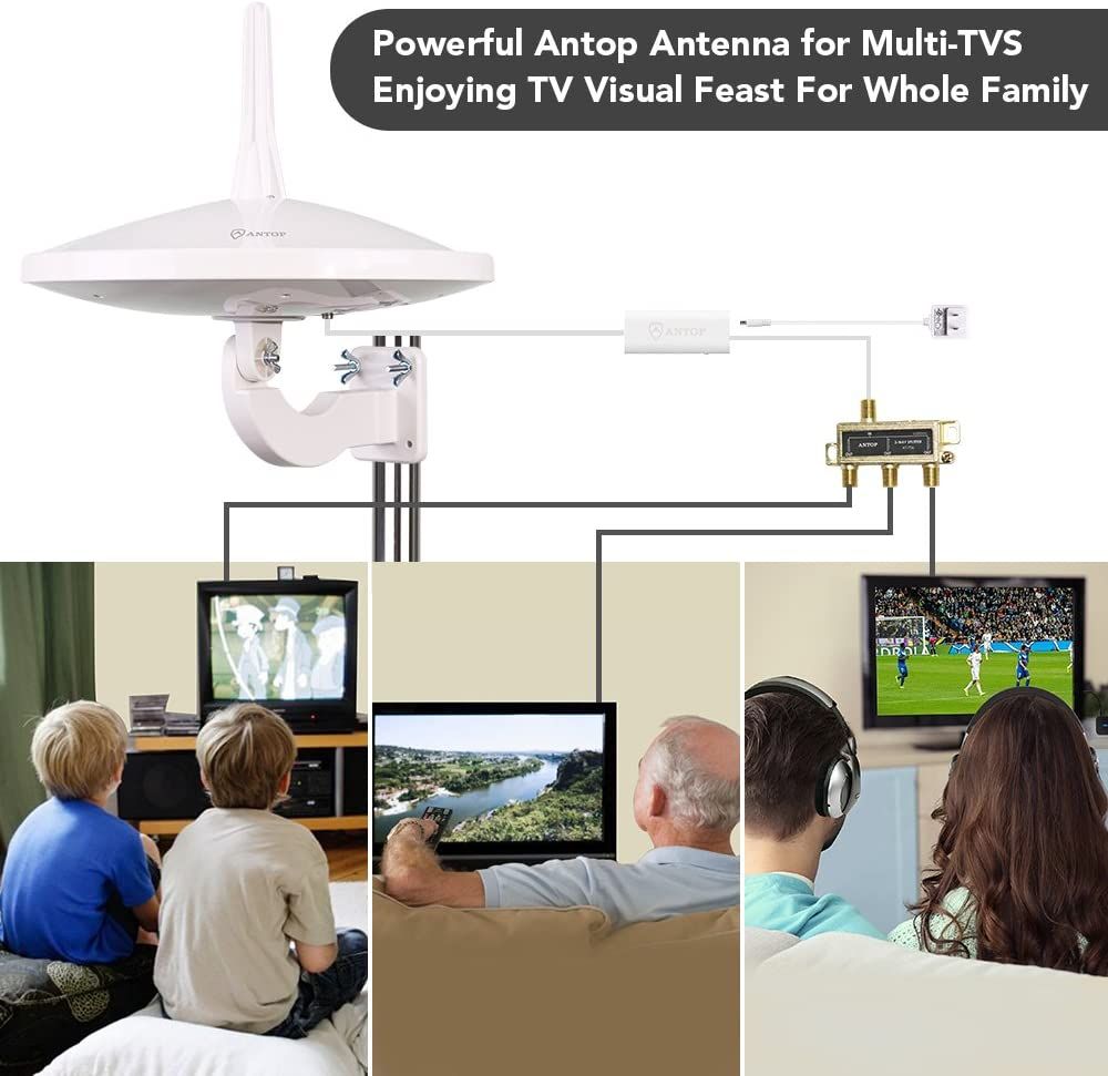 ANTOP UFO Dual-Omni-Directional HDTV Antenna 3