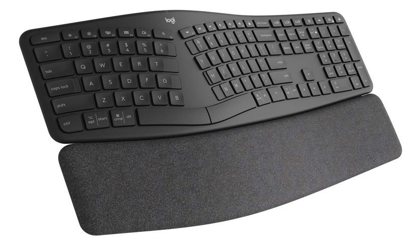 Logitech Ergo K860 Wireless Ergonomic Keyboard with Wrist Rest