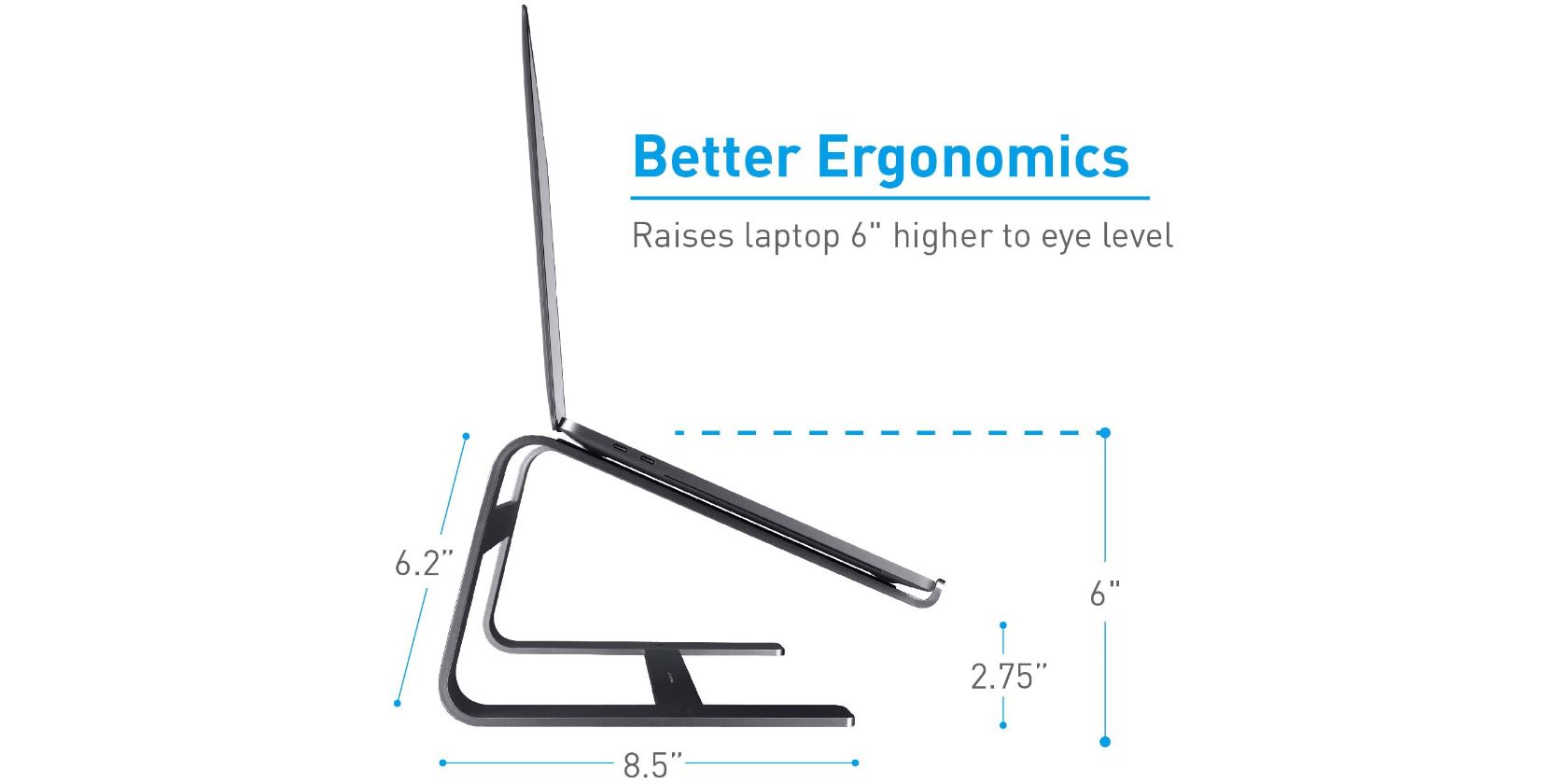 Macally laptop stand product image 2