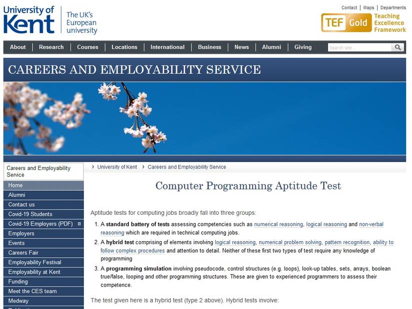 Programming Proficiency Test Should You Be a Programmer? 3 Programming Aptitude Tests to Help You Decide