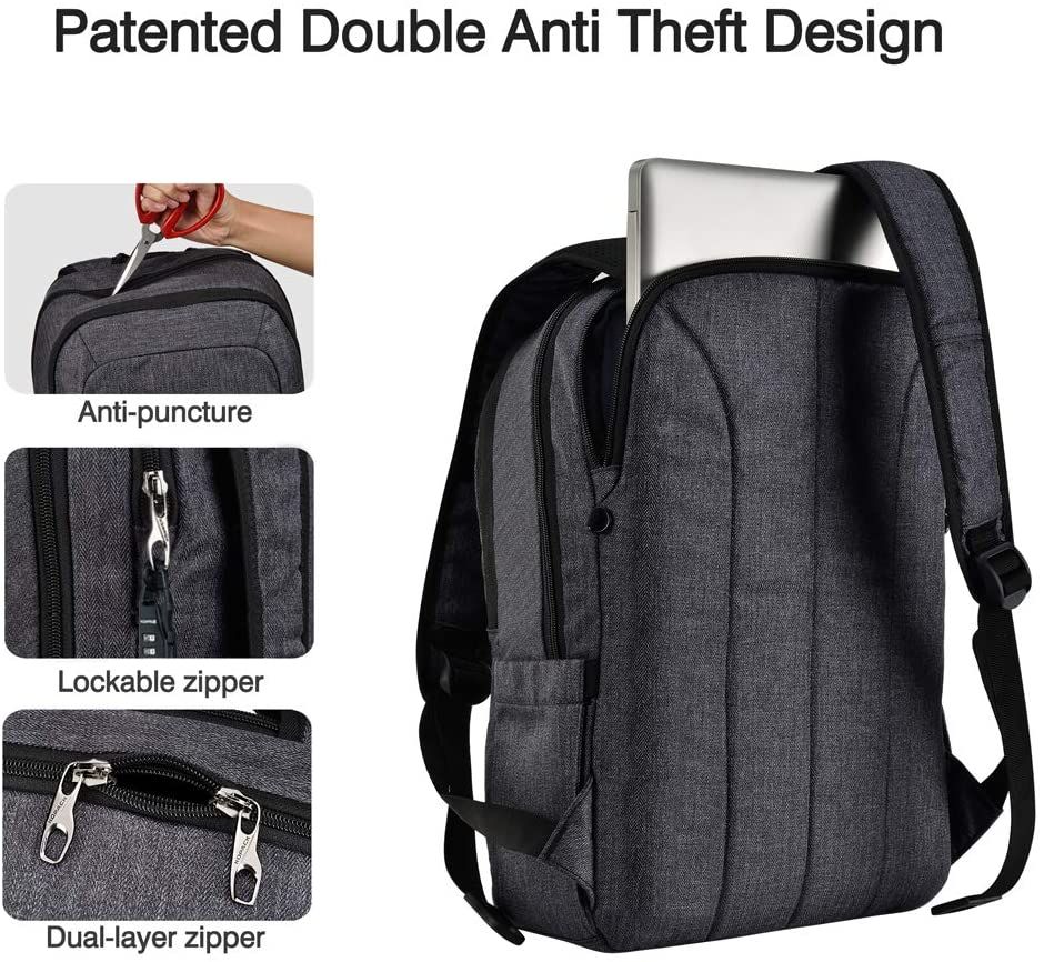 Kopak Laptop Backpack anti theft design
