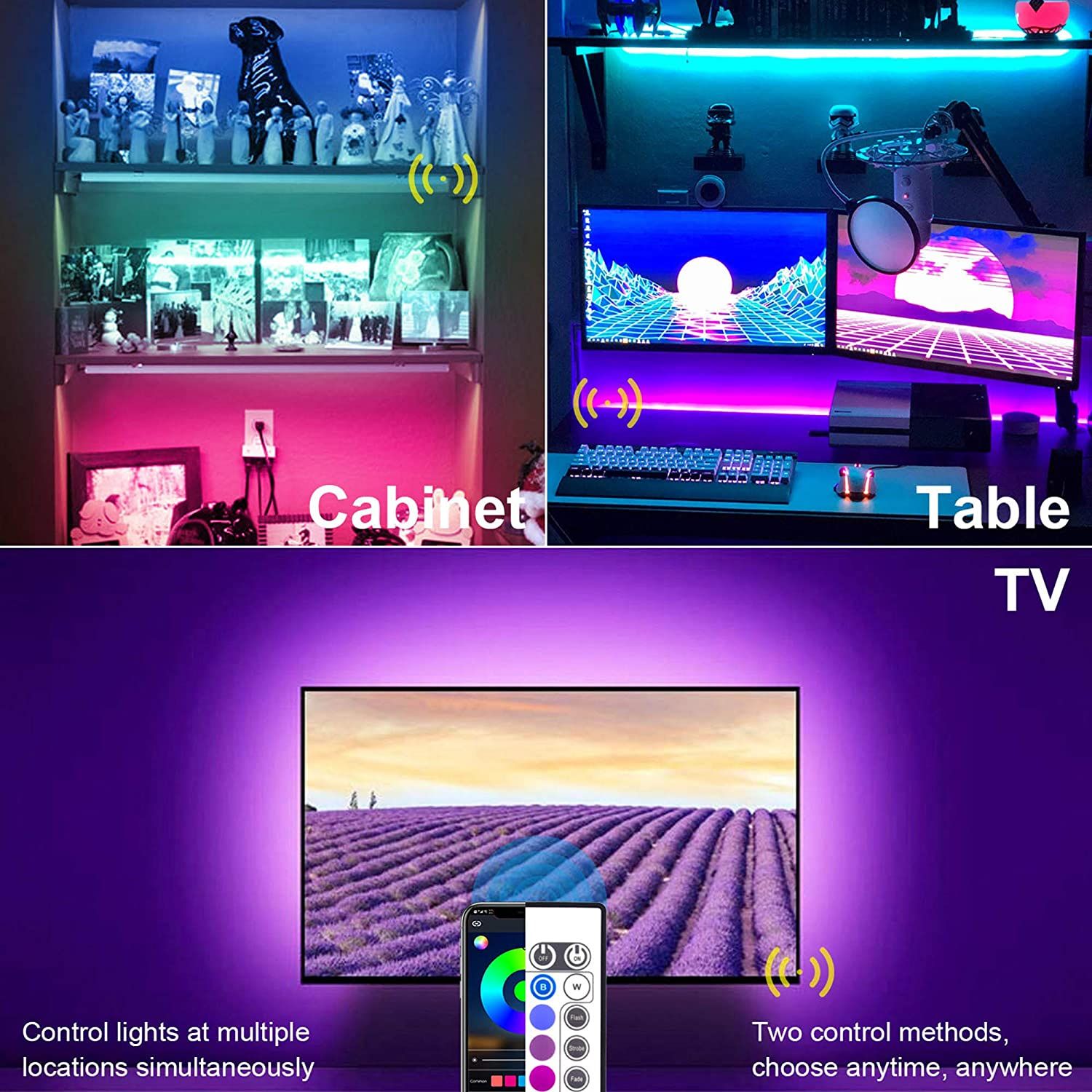 کنترل نور پس زمینه LED TV Maylit