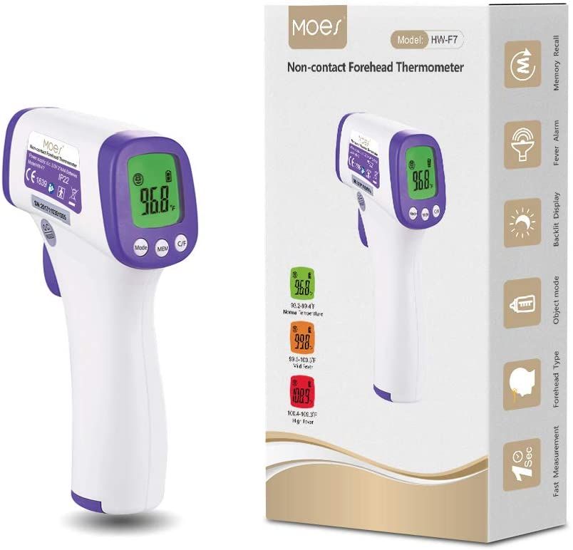 MOES Non-Contact Forehead Thermometer