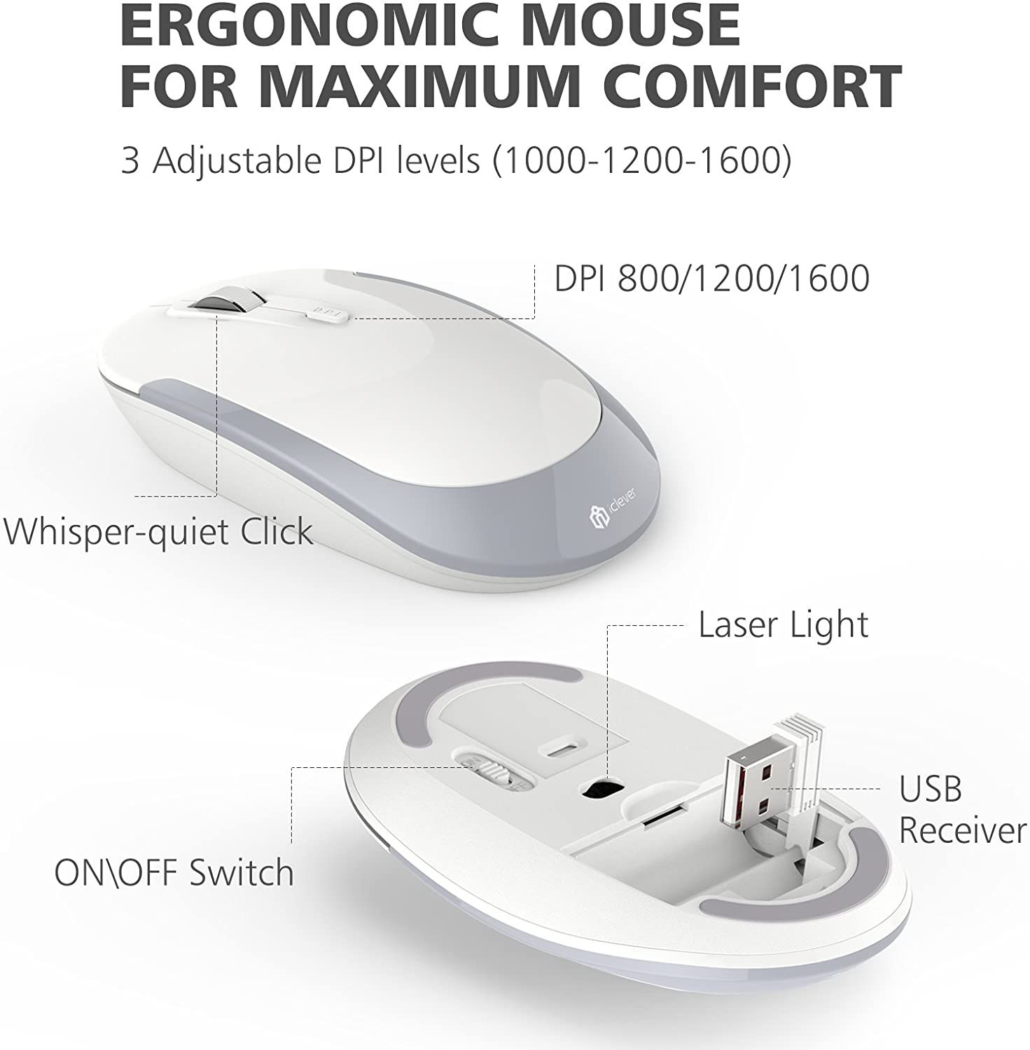 iClever GK03 mouse