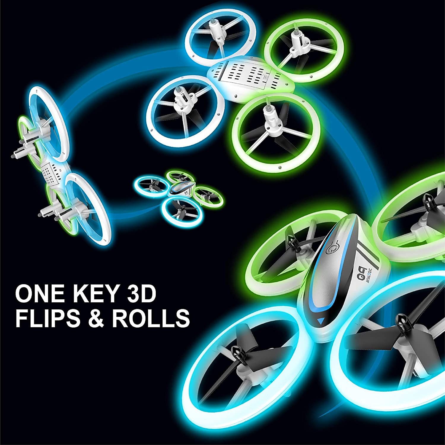 Q9s Drone flip
