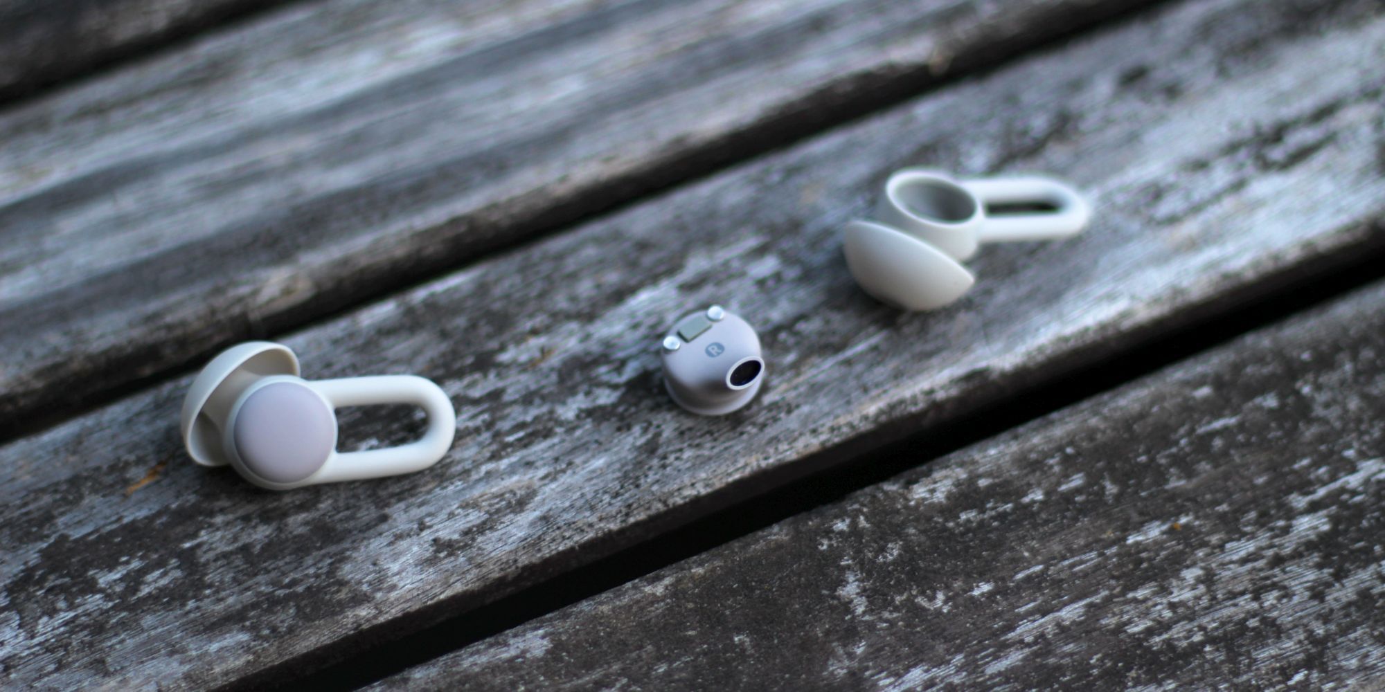 zenbuds with silicone rubber sock removed